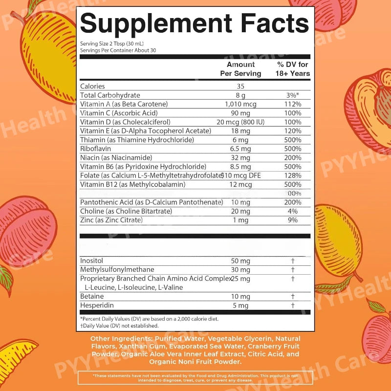 Liquid Multivitamin Bottle 6